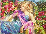 Vladimir Volegov Sun Drenched Garden painting